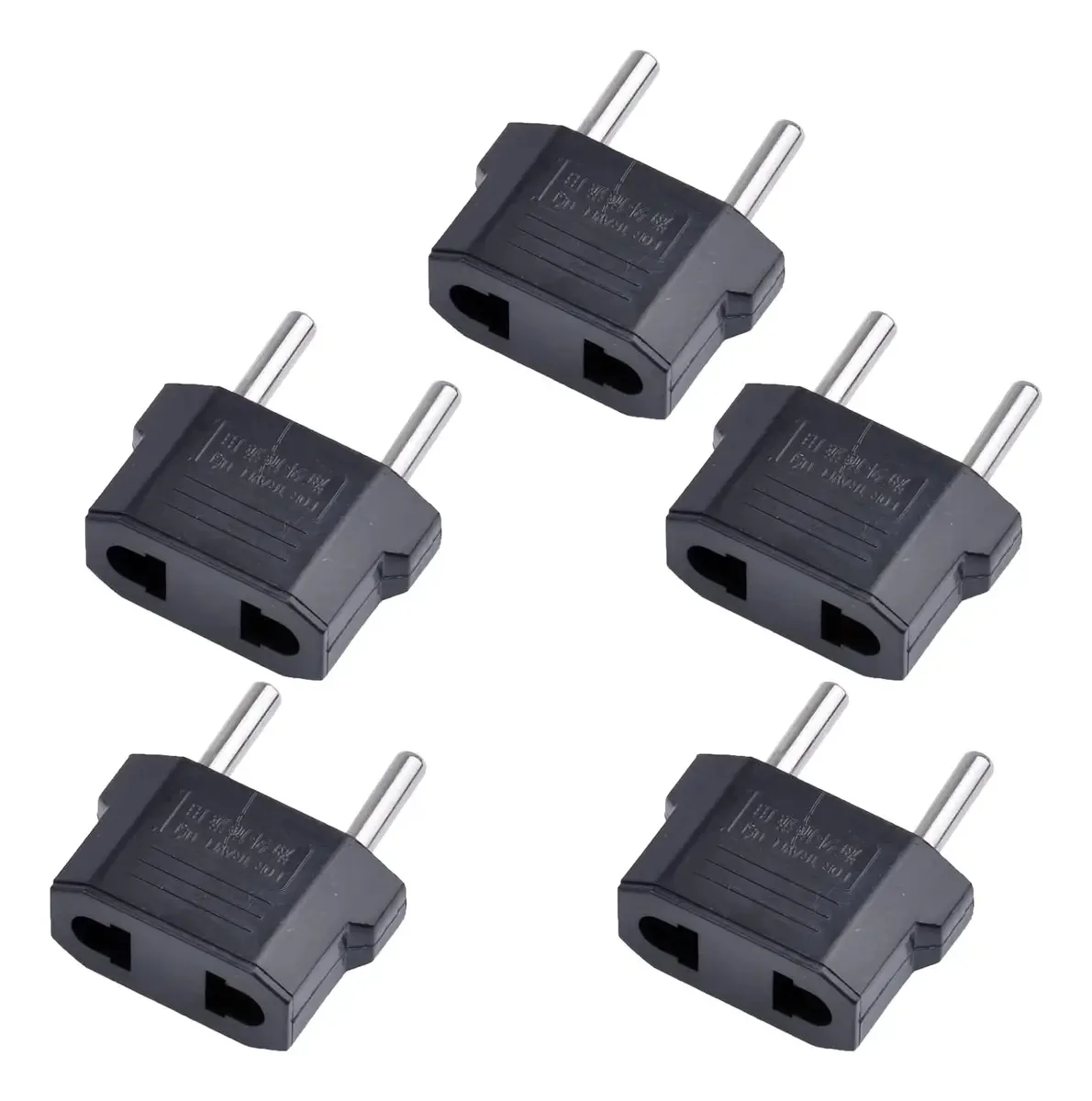 Pacote de adaptadores X100 American Plug Round Legs