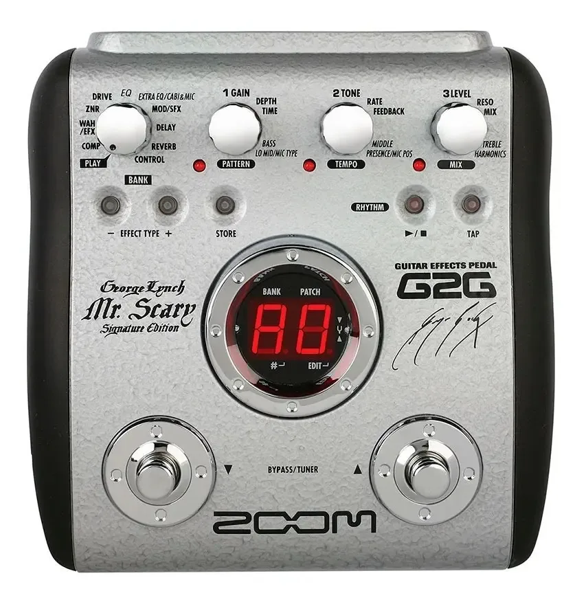 Pedaleira Para Guitarra Zoom G2g George Lynch