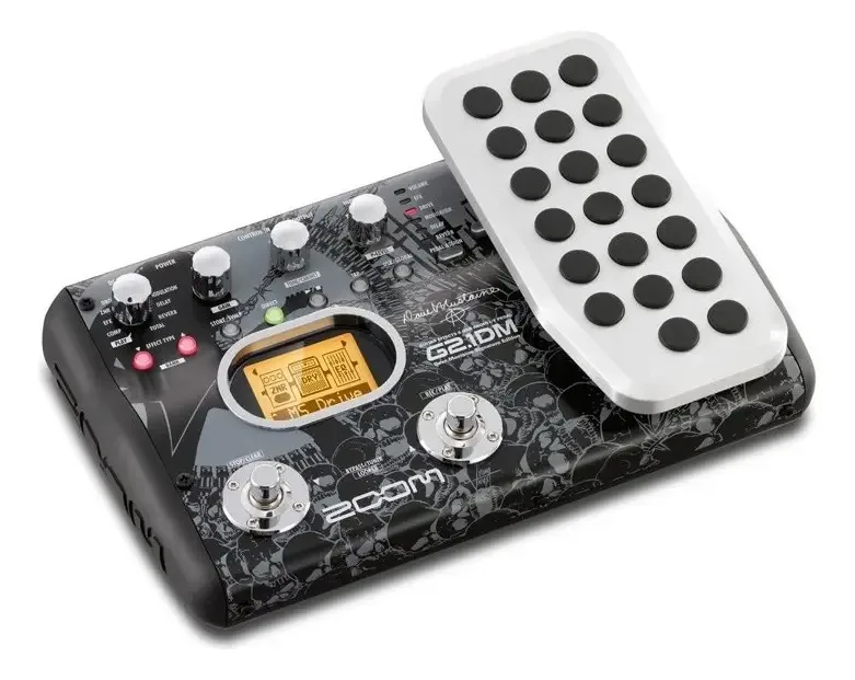 Pedal de efeitos de zoom G2.1dm Guitarra/411 Premium Color Cinza escuro