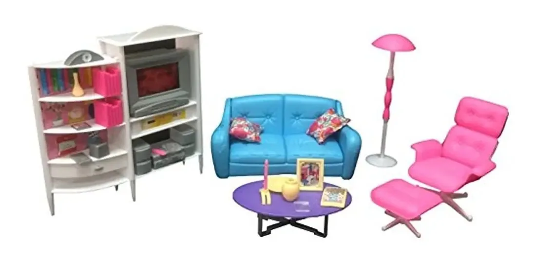 Mobiliário Gloria Dollhouse - TV para quarto familiar