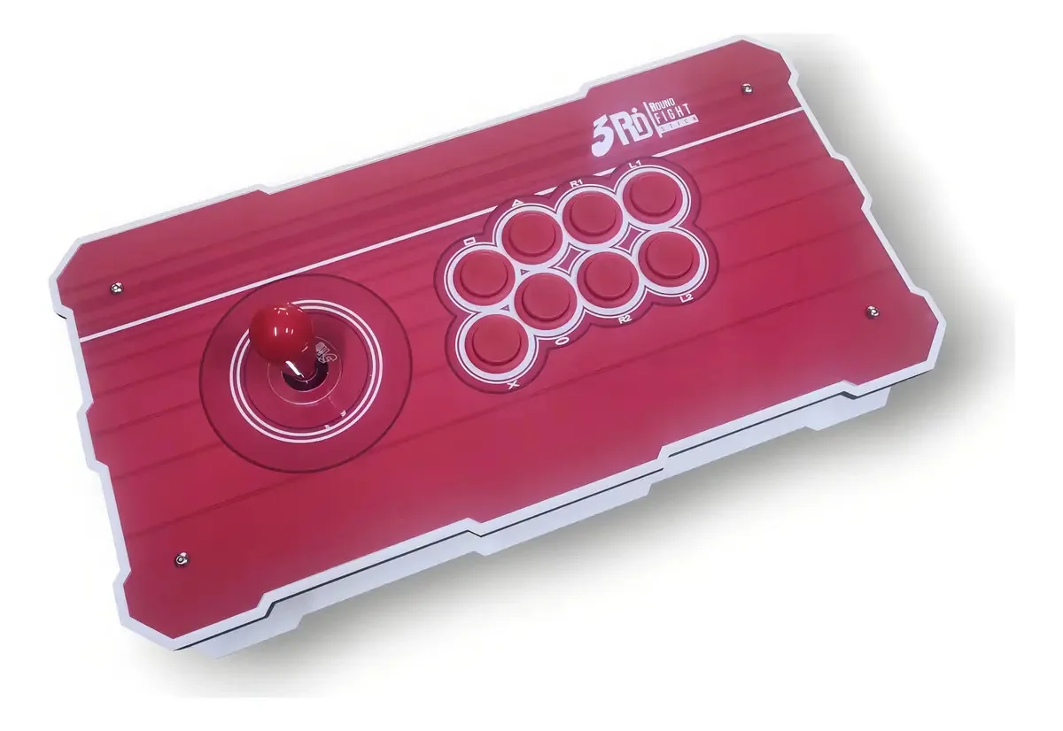 Controle Arcade 3rd Round Ps4 Nativo, Ps3 E Pc