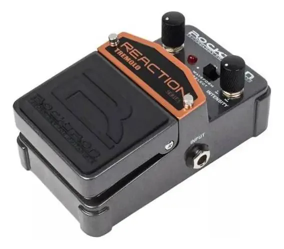 Pedal De Efeitos Rocktron Reaction Tremolo Para Guitarra