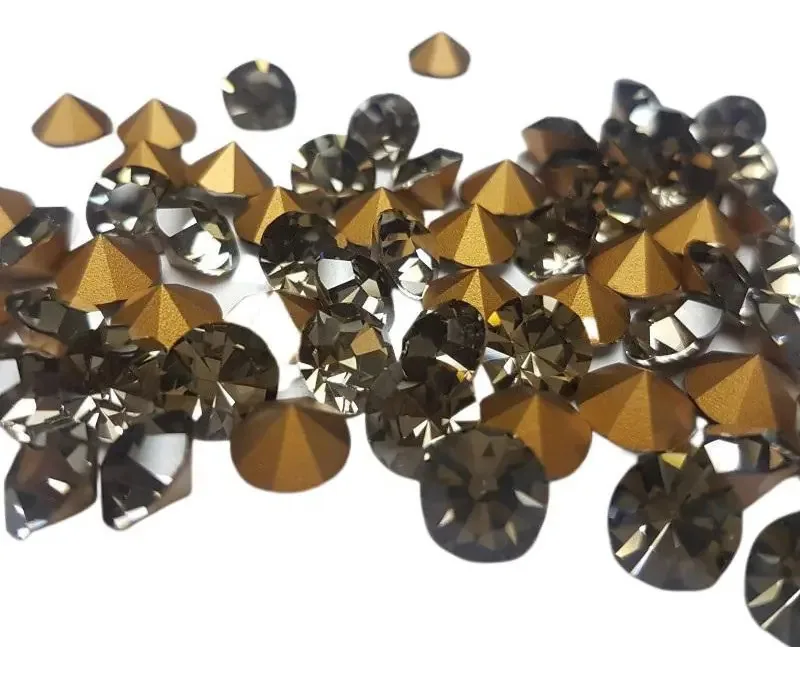 Strass De Cristal 3mm Laninna 1440 Peças Colagem Customização