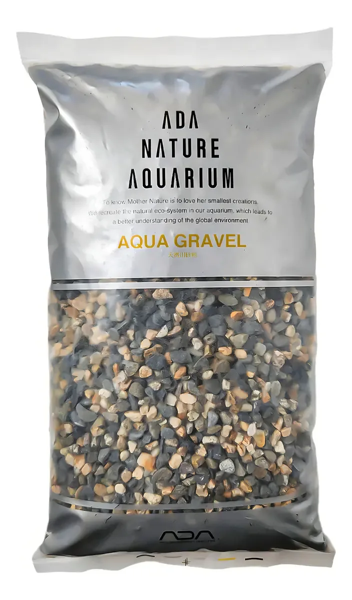 Substrato Ada Aqua Gravel S Cascalho Cosmético Aquário 2kg
