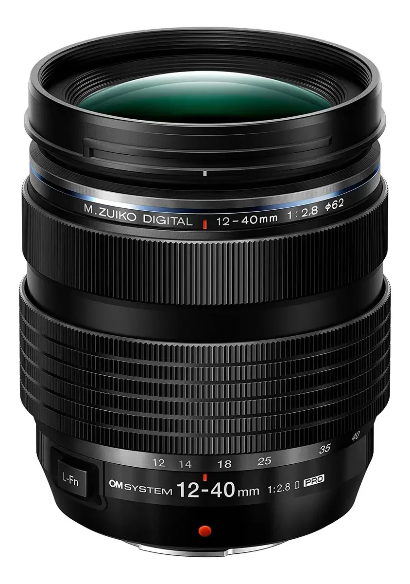 Olympus Om System M.zuiko Digital Ed 12-40 Mm F2.8 Pro Ii Para Sistema De Câmera Micro Quatro Terços, Design Selado Para Clima, Revestimento De Flúor Mf Embreagem Lente De Zoom Compacto
