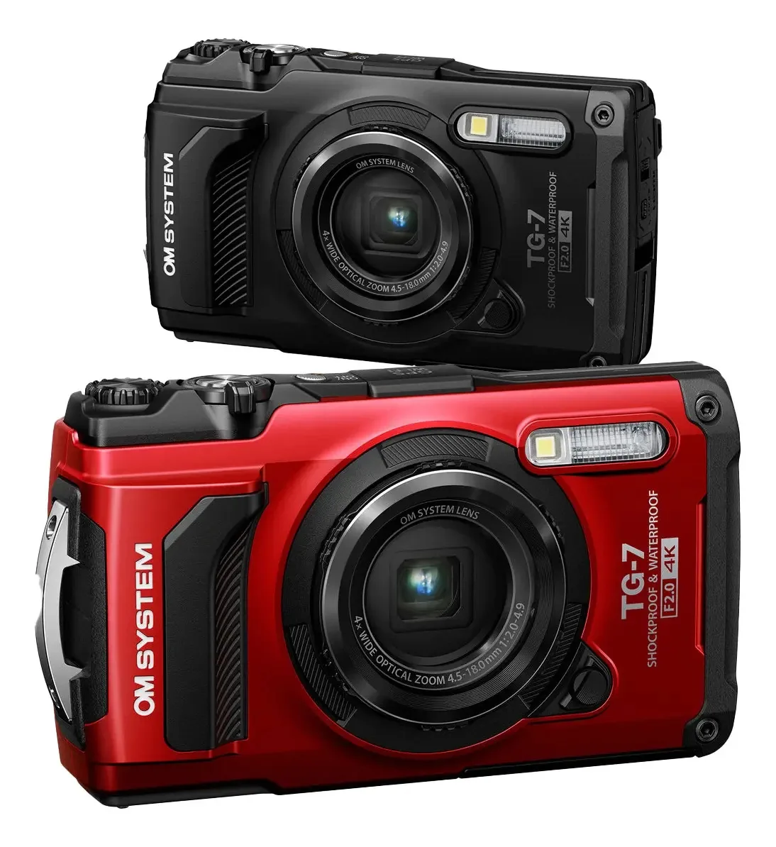 Olympus Omtg7b Compacta Cor Vemelho