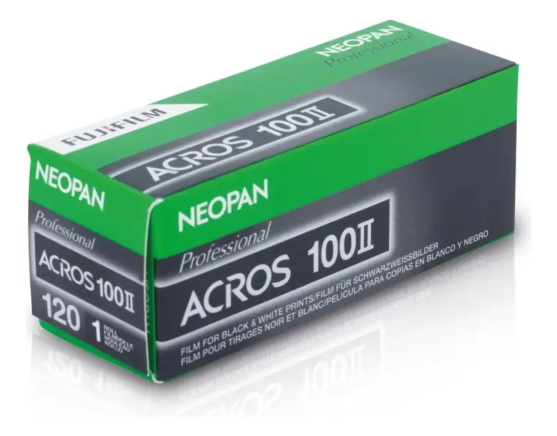 Filme Fujifilm Neopan Acros 100 Ii Ec 120 branco | preto