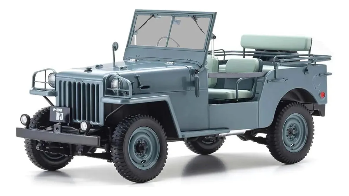 Carro em miniatura colecionável Kyosho 8959g Toyota, verde