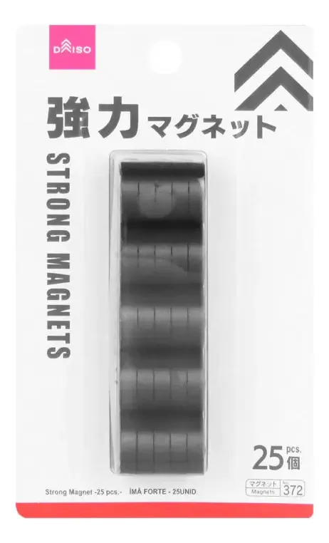 Imã DAISO Pacote 25 Unidades