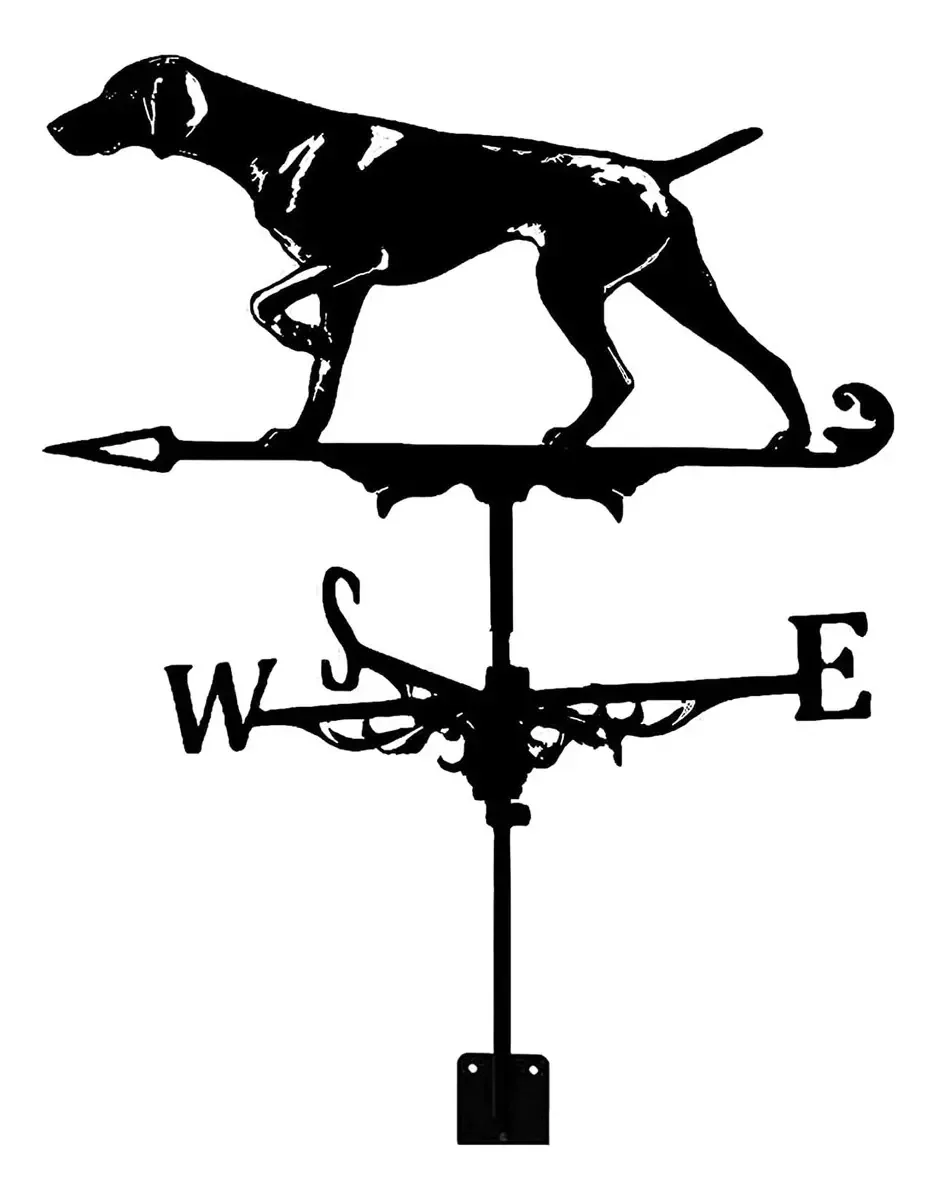 Cata-vento, Cata-ventos Cata-vento Indicador De Direção Do Vento De Metal Retro Labrador Cachorro Em Forma De Cata-vento Cata-vento Para Casa Indicador De Direção Do Vento Decoração Ornamental Para...