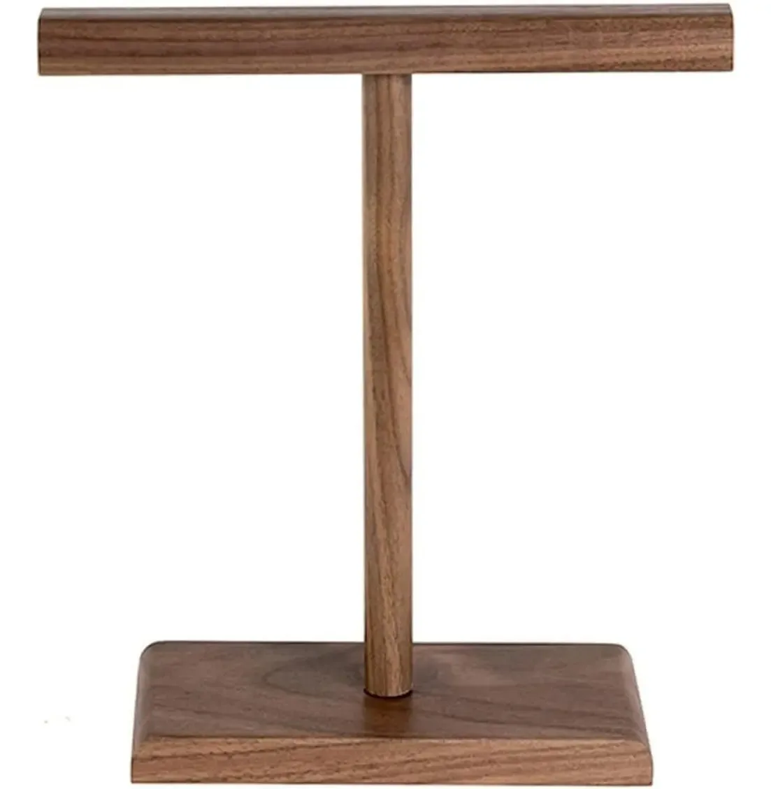 Zhipin Suporte Para Fones de Ouvido, Suporte Duplo Para Fones de Ouvido, Suporte de Mesa, Suporte Para Fones de Ouvido Para Jogos Feito de Madeira de Faia e Nogueira, Suporte Para Pendurar em Rack