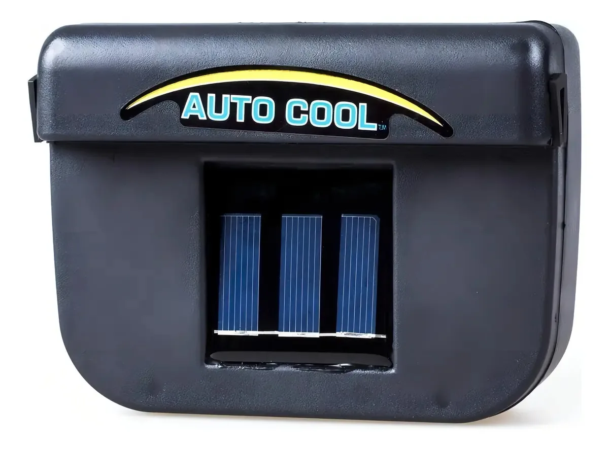 Ventilador De Janela Automotivo Energia Solar Carro Veiculo