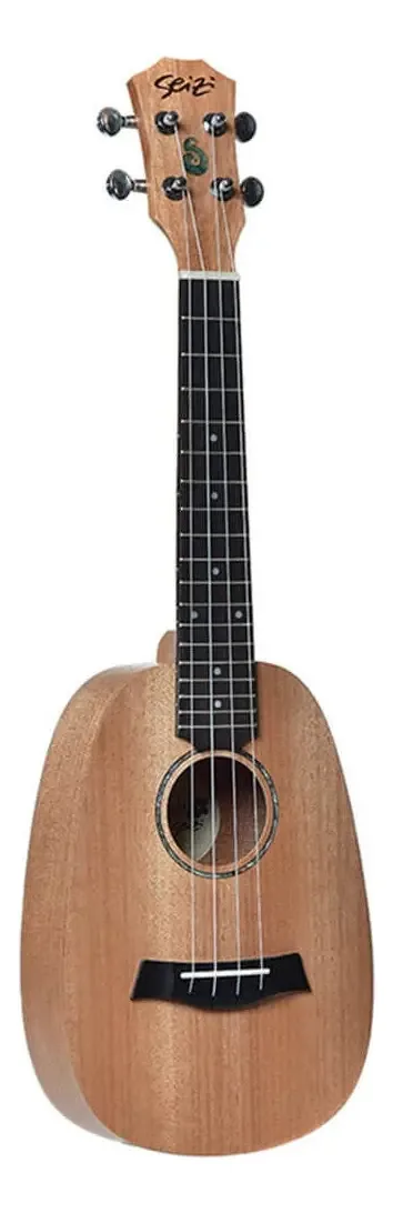 Ukulele Acústico Seizi Bali Concert Pineapple Okume