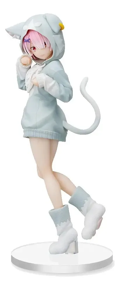 Figura de anime Ram The Great Spirit Puck Re:zero Sega Premium