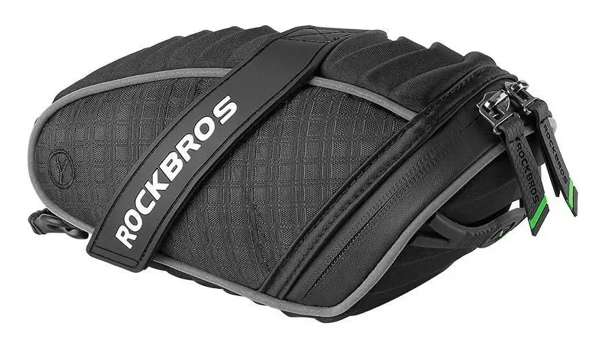 Bolsa Para Bicicleta Refletiva 1.2l Preto Rockbros