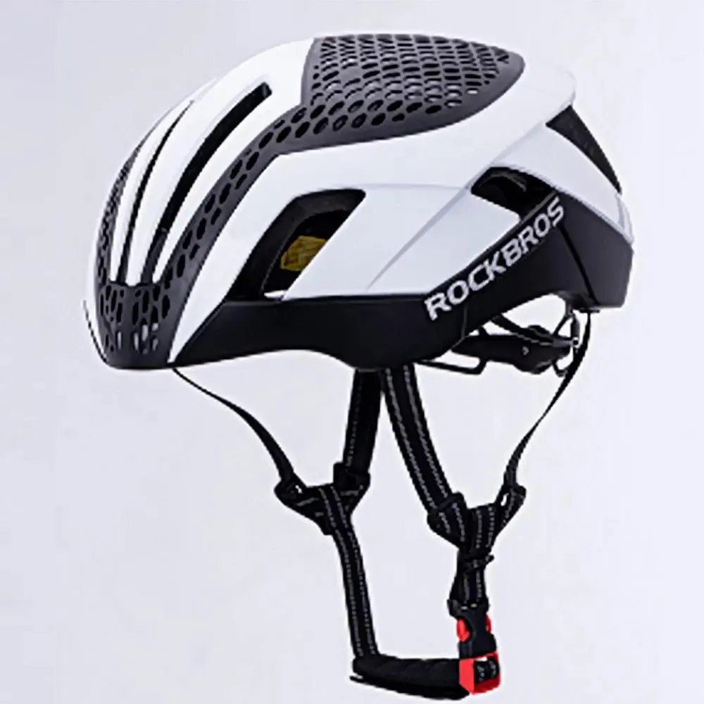 Capacete Ciclismo Refletivo 3 Em 1 Branco Rockbros Tt-30-w