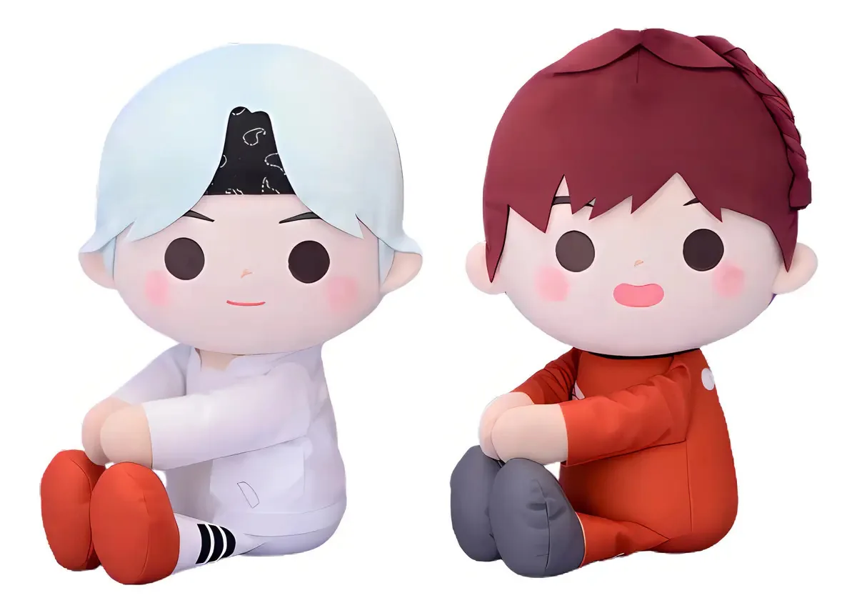 Sega Plush Tinytan Mic Drop: Bts - Suga Y J Hope Ale Plush