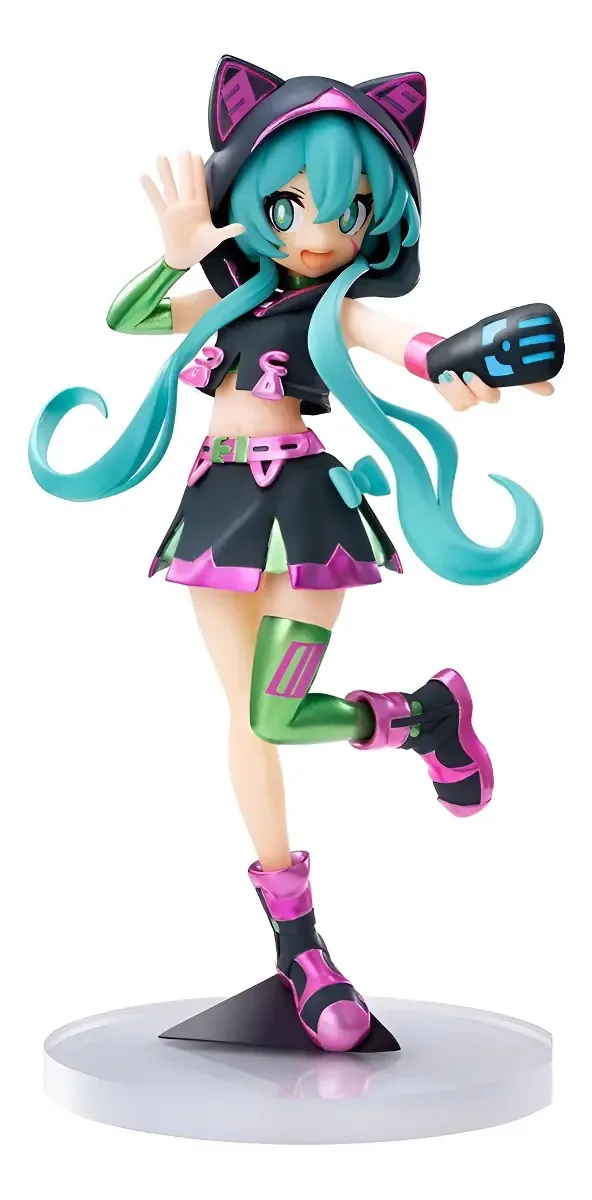 Action Figure Hatsune Miku Luminasta Live Stage Sega