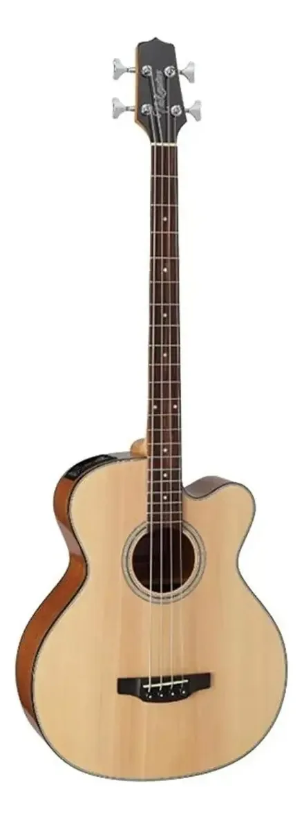 Baixo eletroacústico Takamine GB30ce Natural Solid Cap