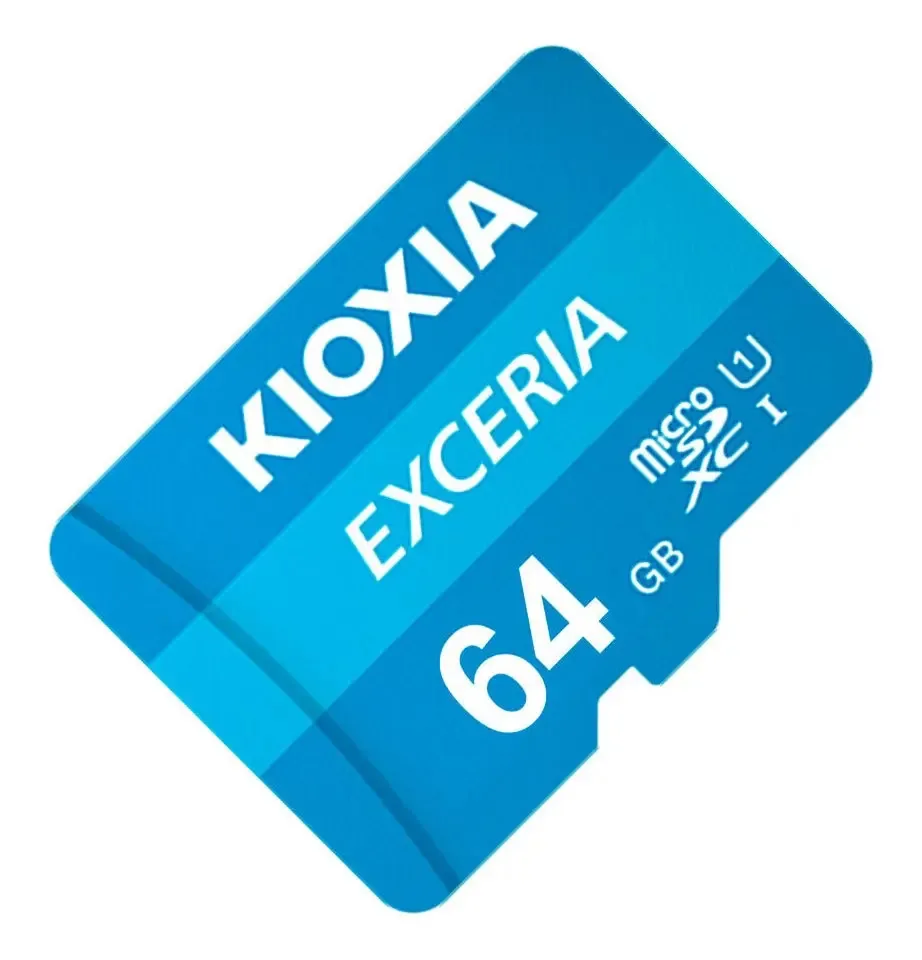 Cartão De Memória Micro Sd Kioxia 64gb Exceria 100mbs E Adap