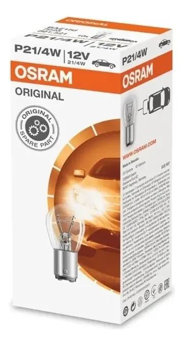 10 Lâmpadas - 12v P21/4w Os7225