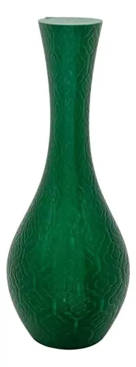 Vaso Decorativo Renda Verde Bugingaria