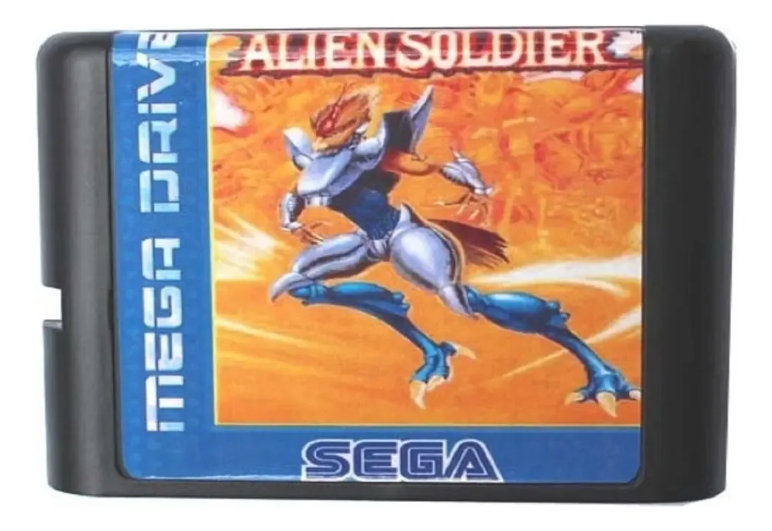 Alien Soldier Em Portugues Sega Mega Drive Genesis Tectoy