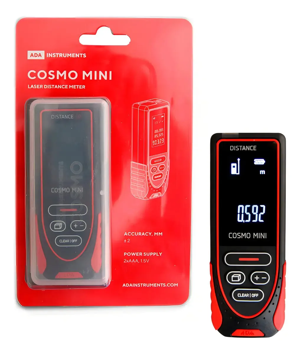 Trena Laser 30m ADA Instruments Cosmo Mini Área e Volume IP54