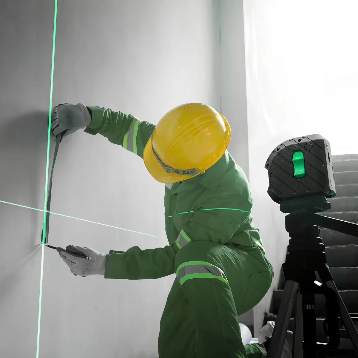 Nível a Laser ADA Armo Mini Green Verde 20m Autonivelante 2 Linhas