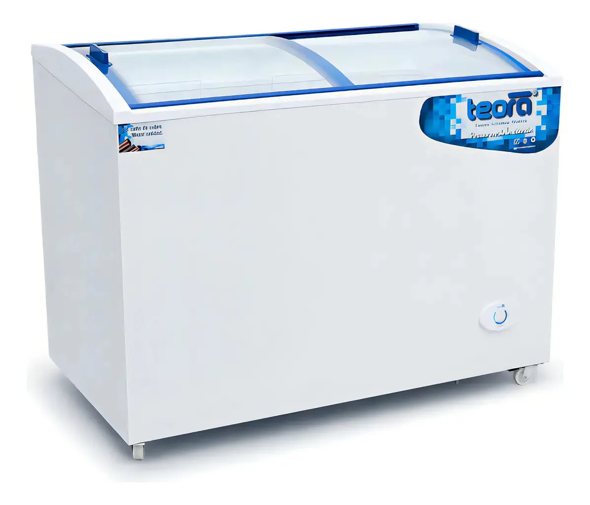 Freezer horizontal Teora FH350TVI branco 330L