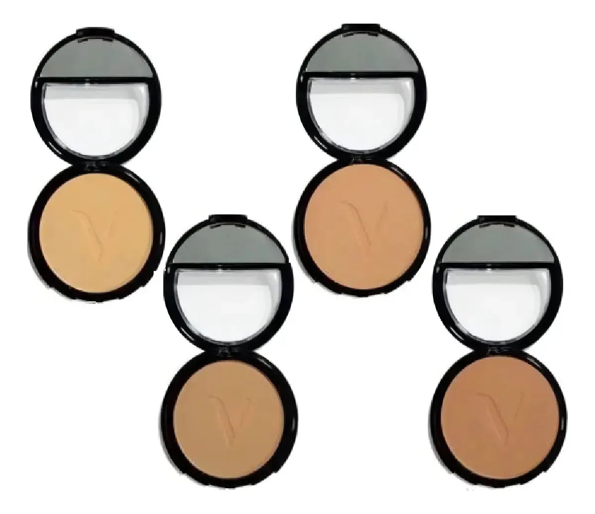Pó Compacto Vivai Ultrafino Cores Claras E Médias + Espelho