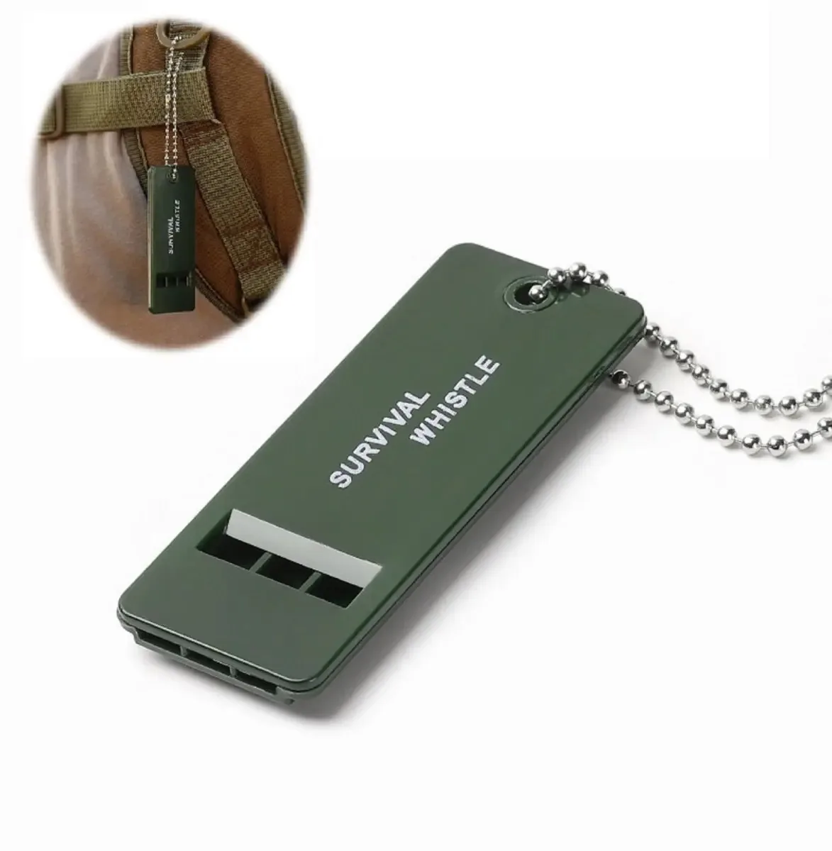 Pacote Doushop Ato-10 Whistle X 10 unidades, cor verde