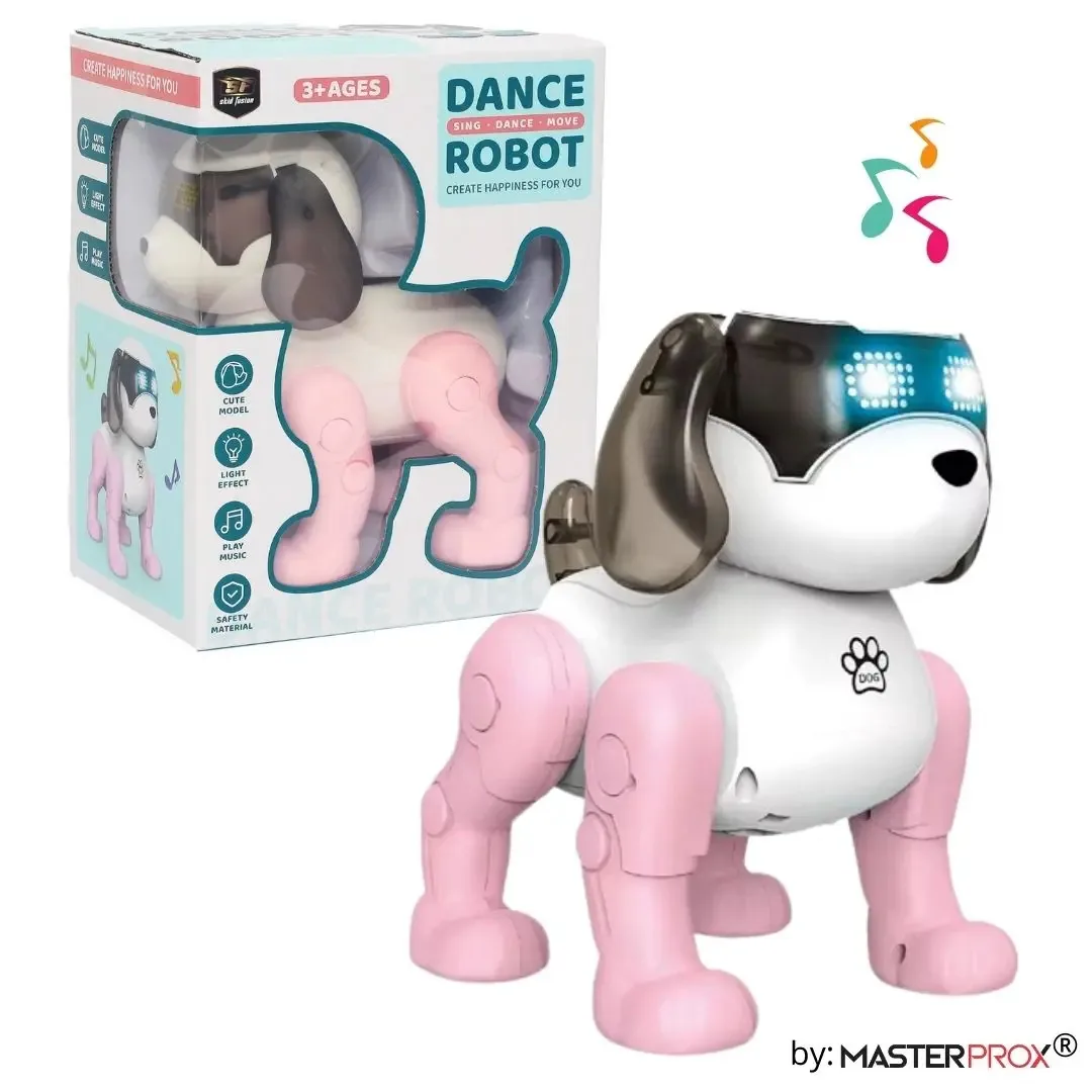 Robô de brinquedo rosa Master Prox mp736