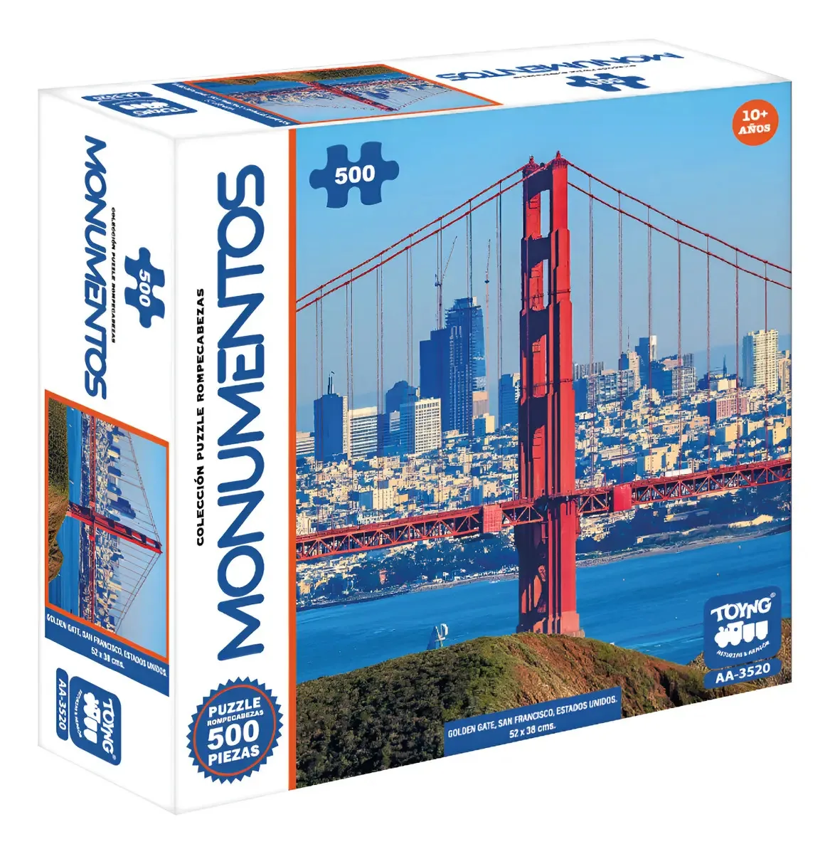 Quebra-cabeças Golden Gate 500