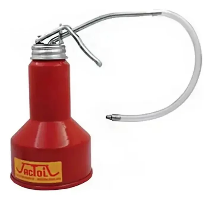 Almotolia De Metal Bico Flexivel E Rigido 1l Jactoil Ajg-4