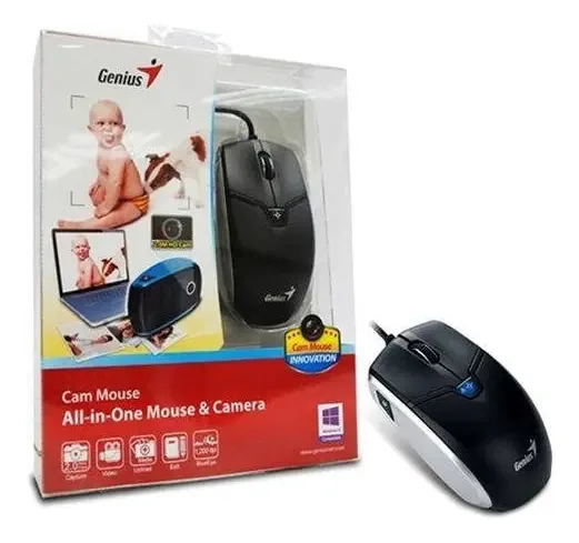 Genius Mouse E Hd Cam All In One Preto 1200dpi