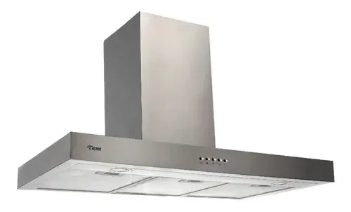 Campanas Extractoras Tem Tiziana Inox 90cm Extra Chata