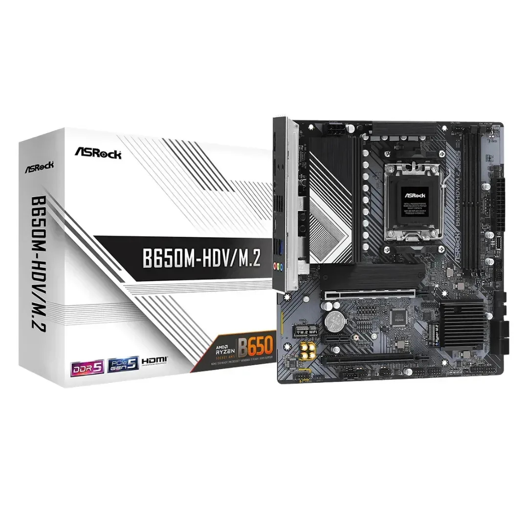 Mãe Asrock B650m-HDV-M.2 Am5 Ddr5