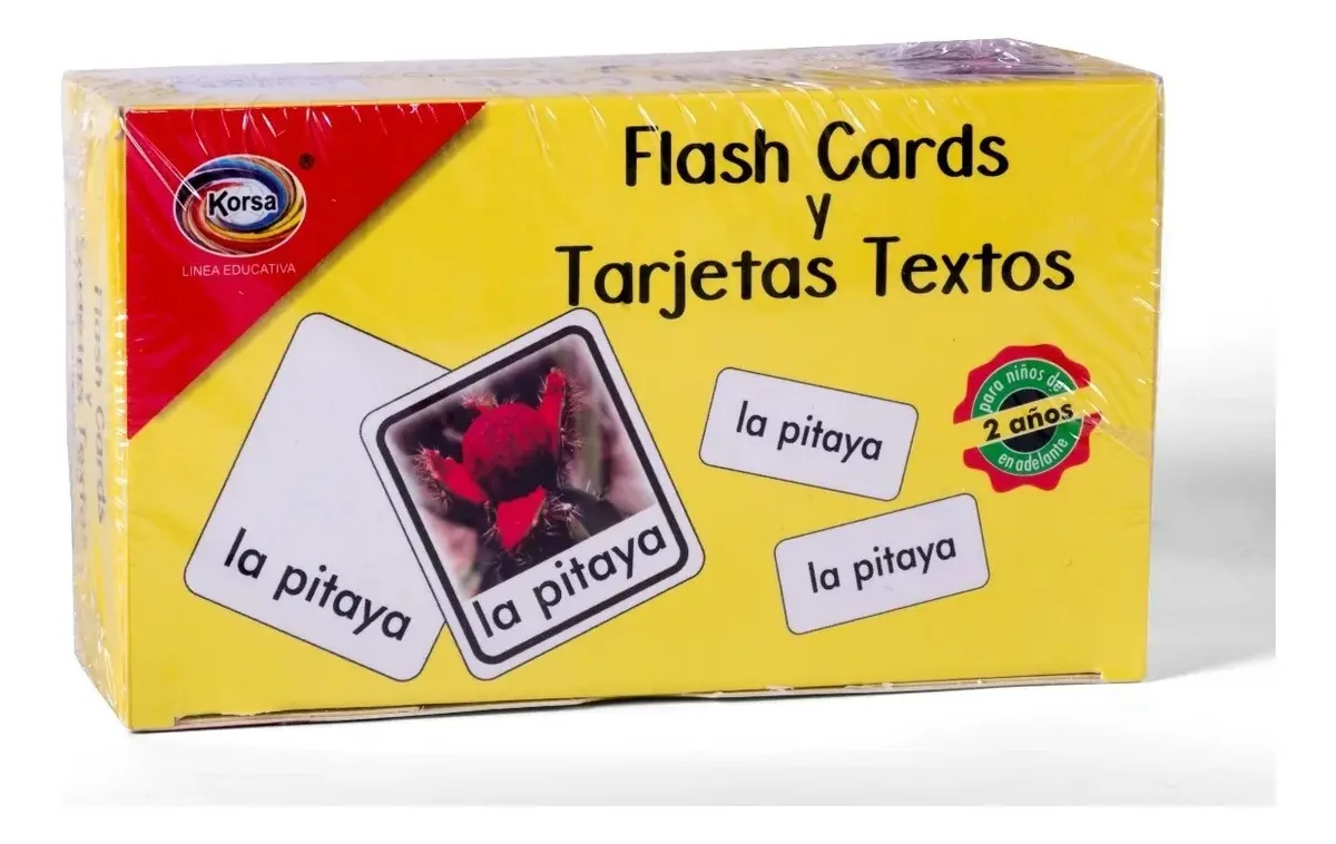 Cartões didáticos Yellow Box Pitaya Teaching Cards