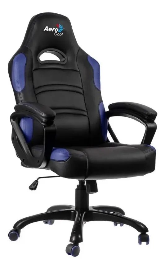 Cadeira Gamer Ac80c En54027 Preta/azul - Aerocool