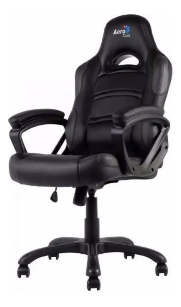 Cadeira Gamer Profissional AeroCool EN55031 na Cor Preta