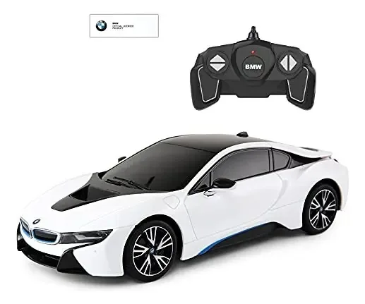 Carro de controle remoto R/c 1:18 Bmw I8, carro de controle remoto, carrinho de brinquedo, carro de controle remoto rápido, veículo de controle remoto, ideal para crianças de 4 a 12 anos