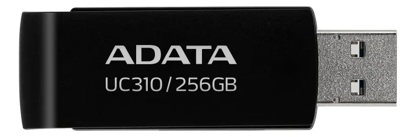 Pen Drive 256 Gb Adata Uc310 Smooth Black