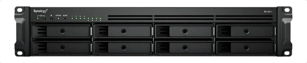 Nas Synology Rs1221+/8 compartimentos expandem até 12 W/Unidade/vc