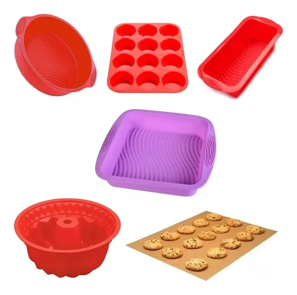 Kit de confeitaria TUSHKA set moldes x6 com 6 peças