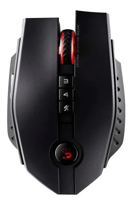 Mouse A4Tech Bloody Sniper ZL5A preto e prata