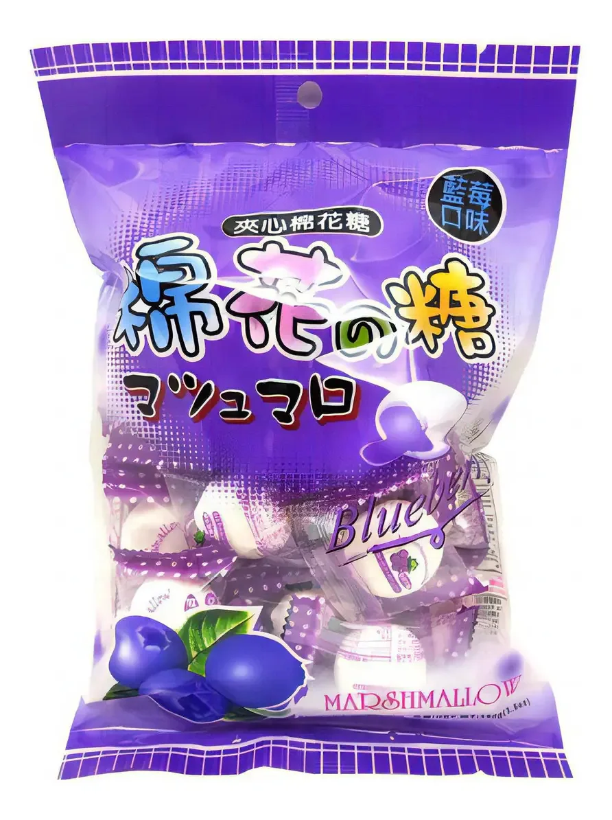 4711931120014 Marshmallow Blueberry 100g Royal Family