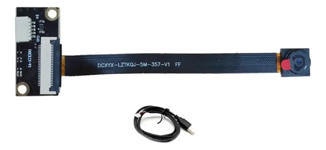 Módulo de Câmera de Vídeo Soaying Ov5640 de 5 Milhões Módulo Sem Unidade USB para Laptop para Componentes Eletrônicos DIY, Foco Fixo de 68 Graus
