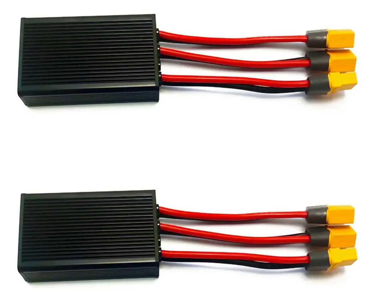 Baglaum 2 X 20v-72v 40a Para Aumentar a Capacidade Conectando Duas Baterias Em Módulo de Equalização Paralela