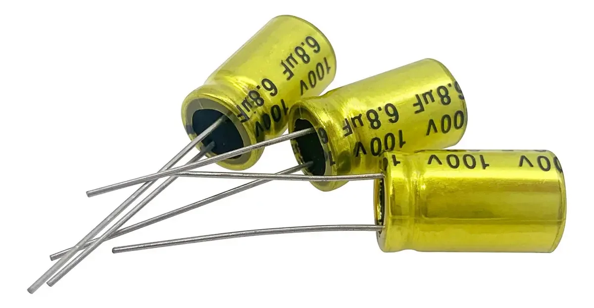 Capacitores Eletrolíticos Não Polarizados 6.8uf 100v Altav